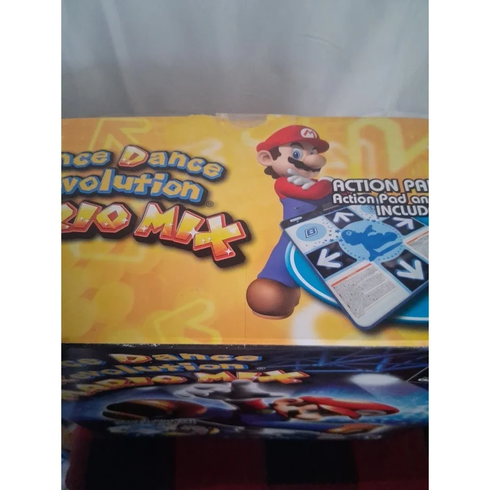 Dance Dance Revolution: Mario Mix Nintendo GameCube Game Pad And Box Only